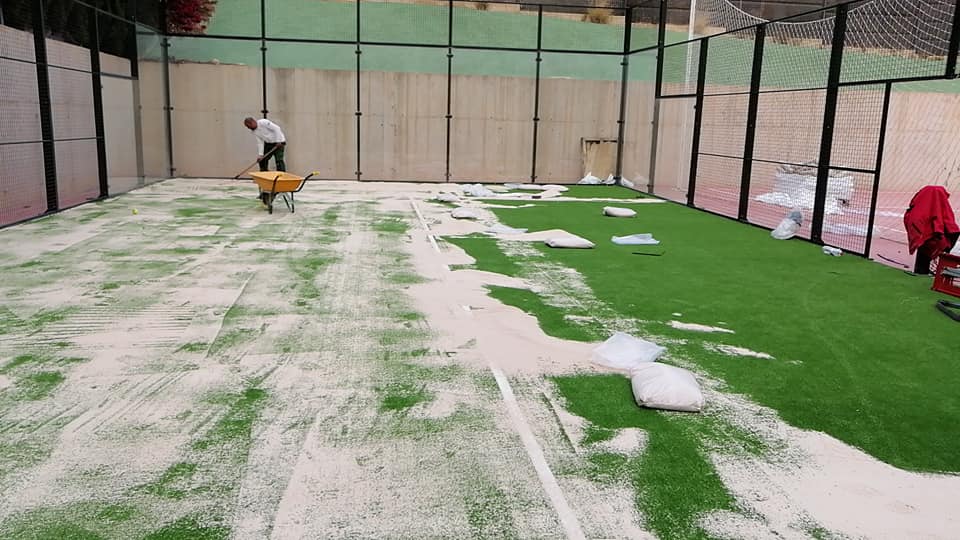 Césped artificial padel Alicante